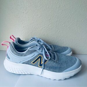 New Balance Light Blue and Pink Athletic Shoes